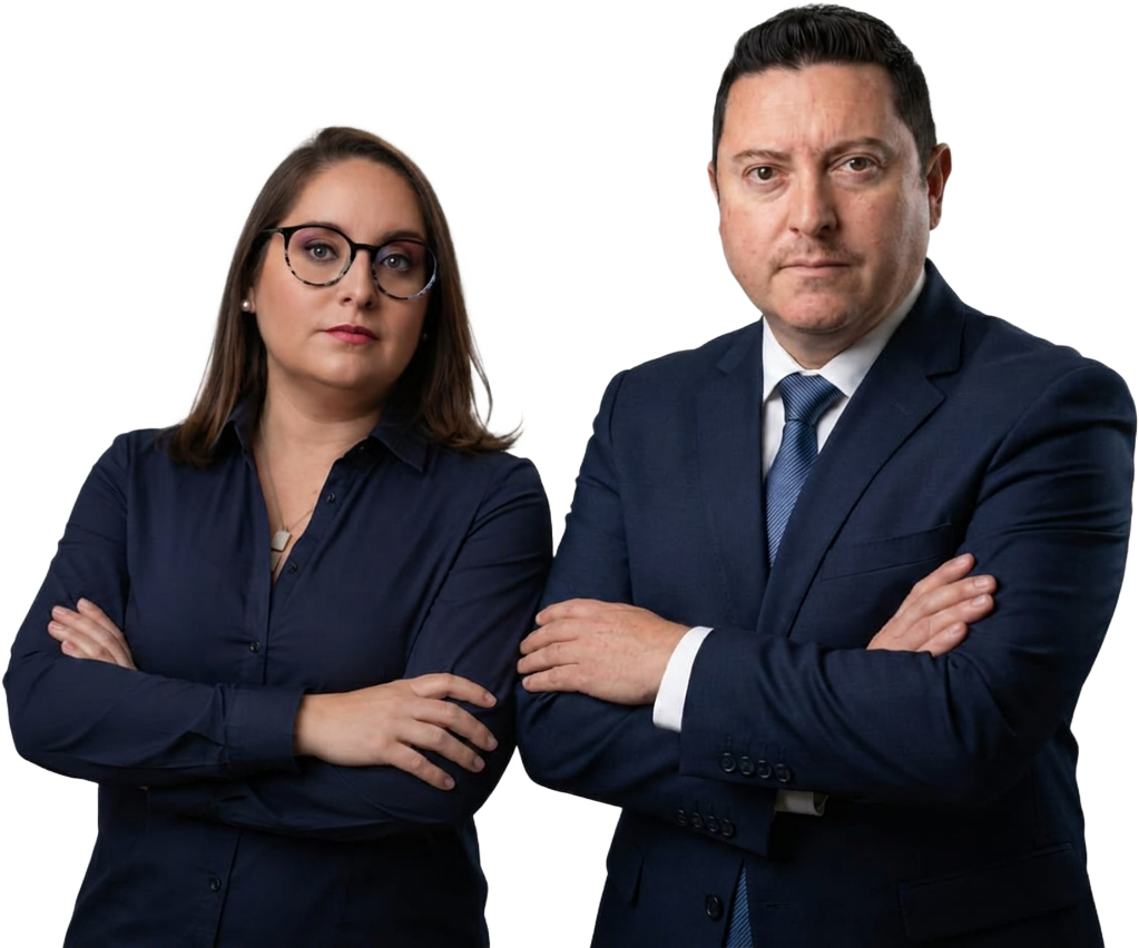 Nathalia Biskup e Diego Toledo, sócios da Biskup & Toledo Sociedade de Advogados
